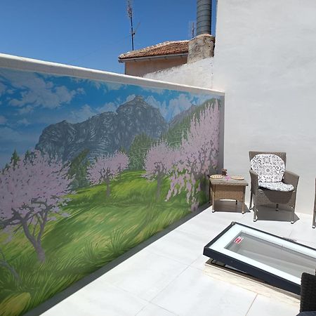 Casa Rosa Villa Pinoso Bagian luar foto
