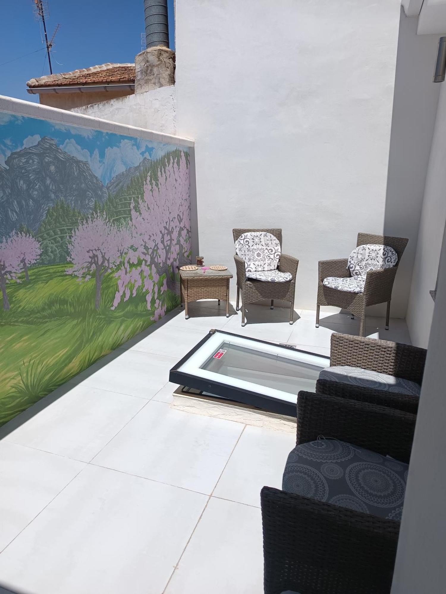 Casa Rosa Villa Pinoso Bagian luar foto